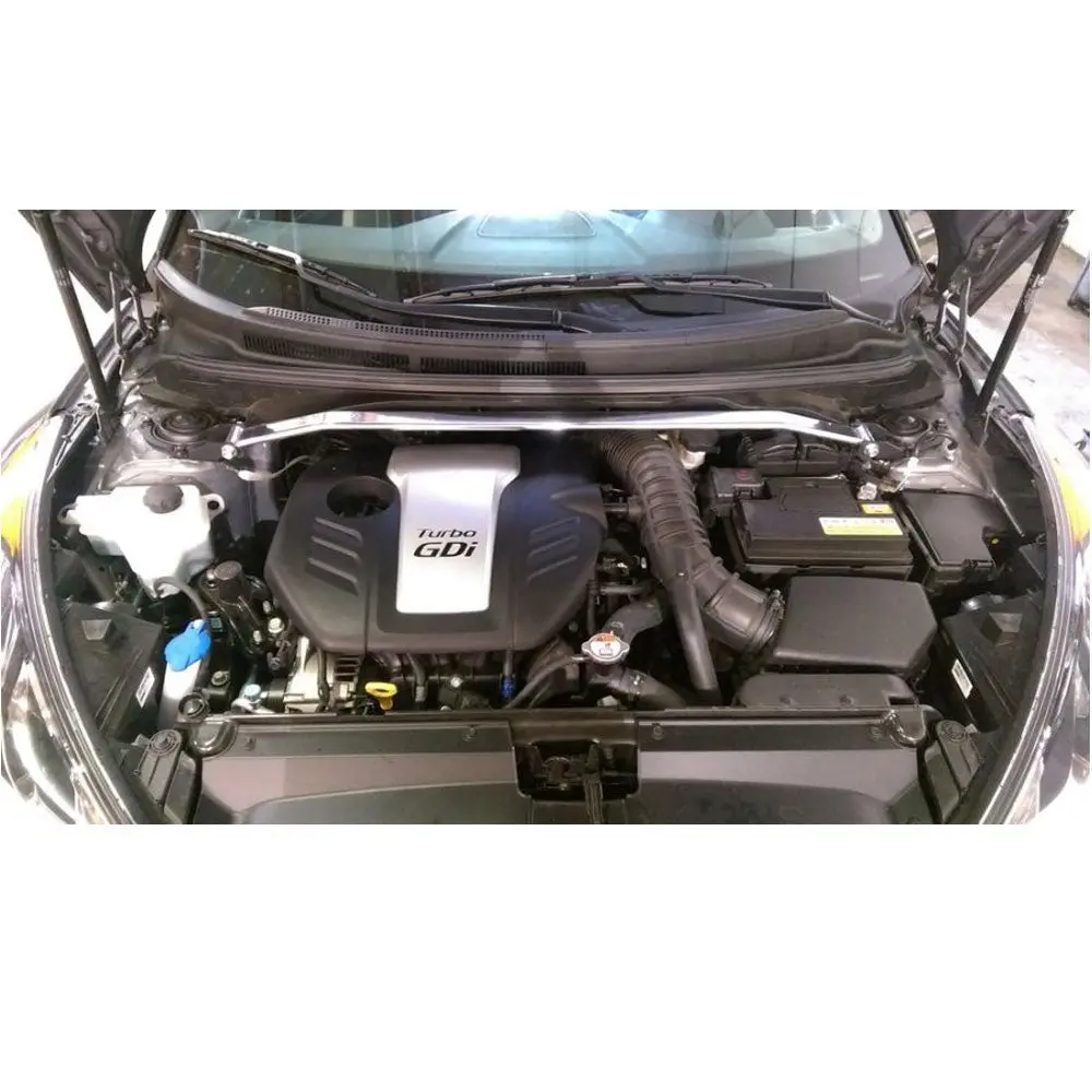 Megan Front Upper Race Tower Brace Strut Bar For 12-18 Hyundai Veloster Fs Gen1 2