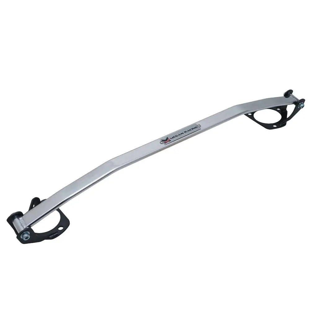 Megan Front Upper Polish Race Spec Tower Brace Strut Bar For 07-13 G37/11-13 G25 1