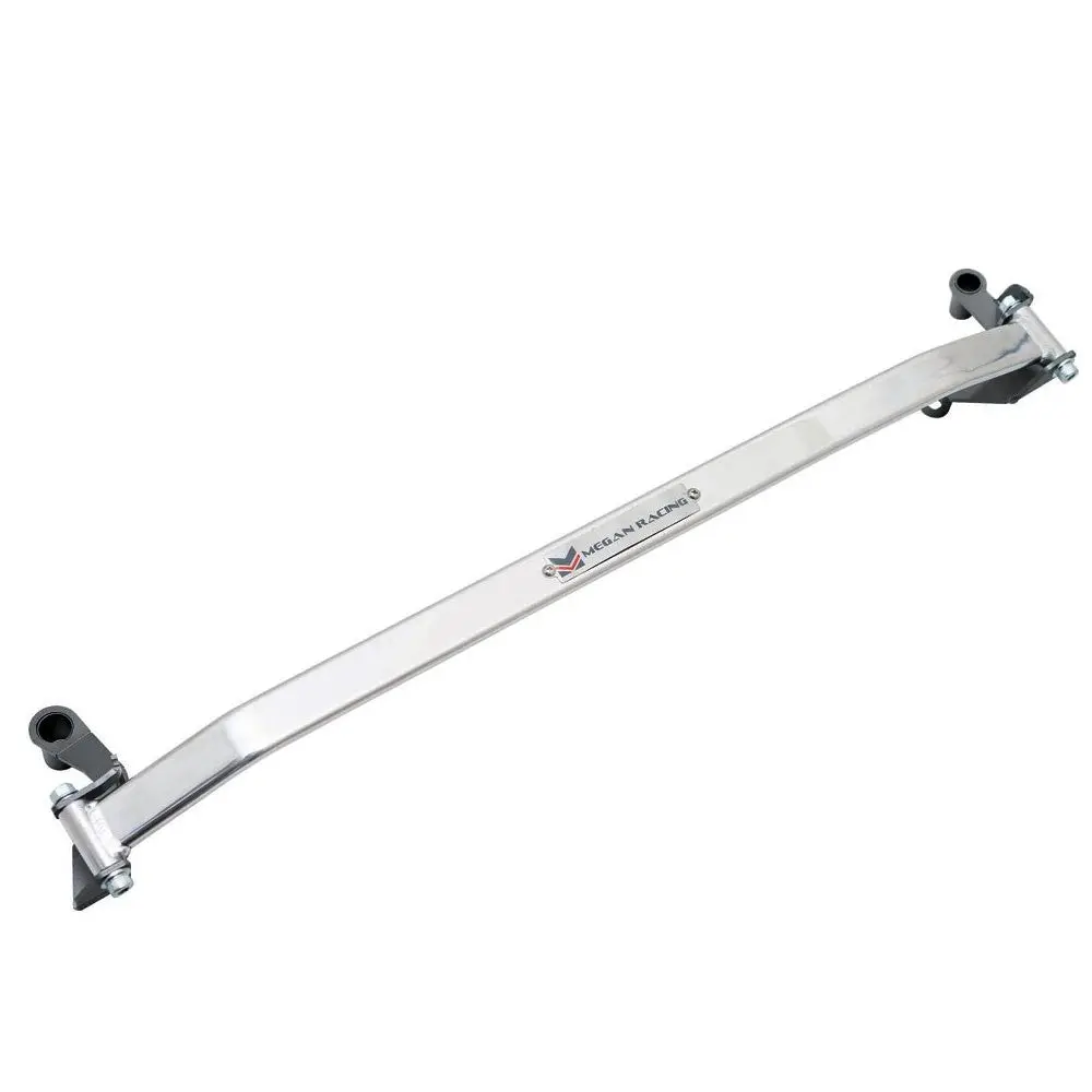 Megan Racing Front Upper Polish Race Spec Strut Bar For 14-18 Infiniti Q50 3.7L V37 1