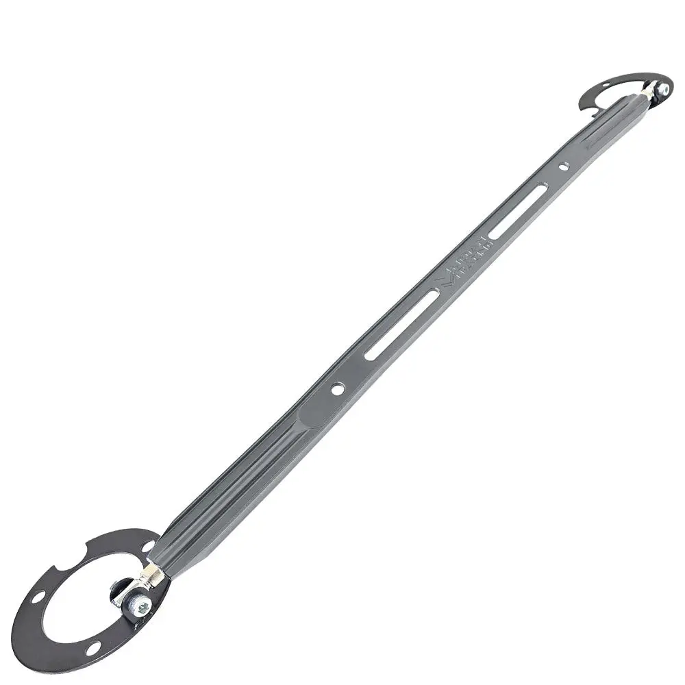 Megan Racing Gunmetal Race Spec Front Upper Strut Brace Bar For 95-99 Eclipse 1