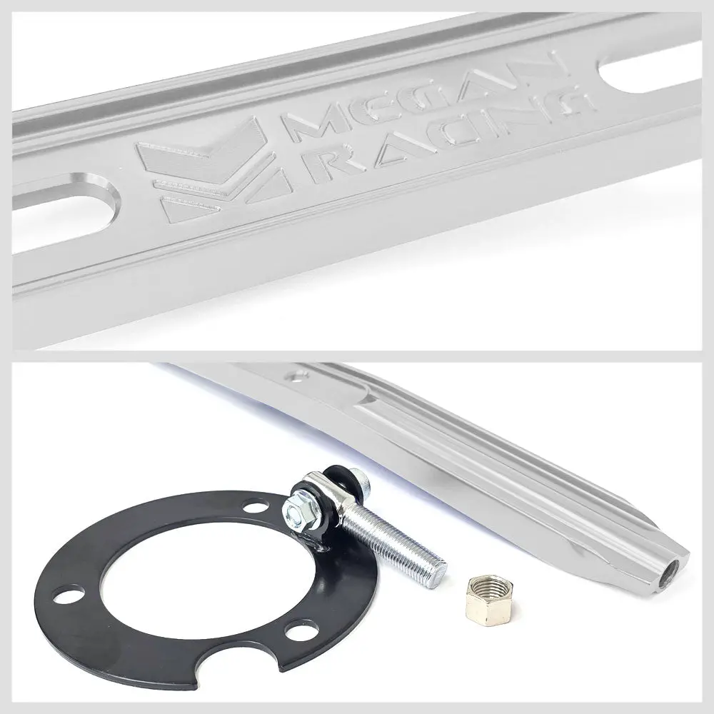 Megan Racing Polish Front&Rear Up+Rear Lower Strut Tower Bar For 95-99 Eclipse 2