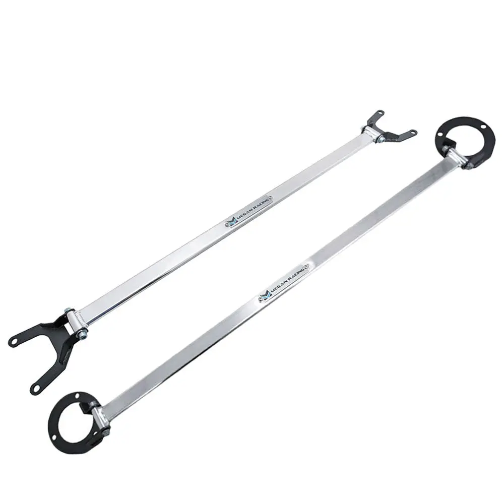 Megan Racing Front/Rear Upper Race Spec Strut Bar For 08-17 Mitsubishi Lancer 1