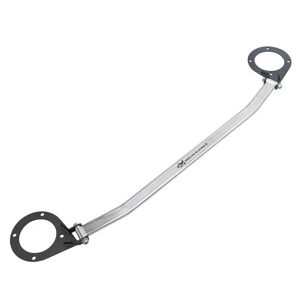 Megan Polish Race Spec Front Upper Strut Tower Brace Bar For Mazda 86-92 Rx-7 Fc 1