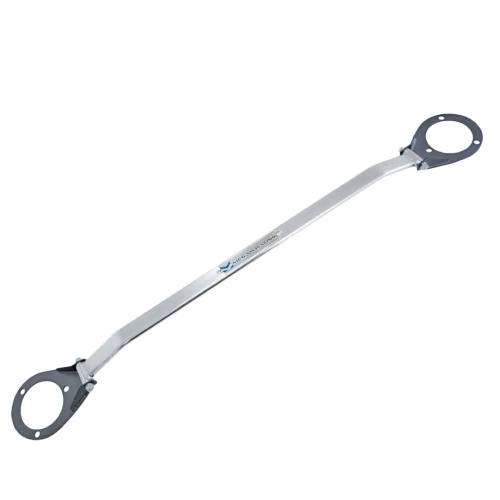 Megan Front Upper Polish Race Spec Tower Brace Strut Bar For 89-98 240Sx S13 S14 1