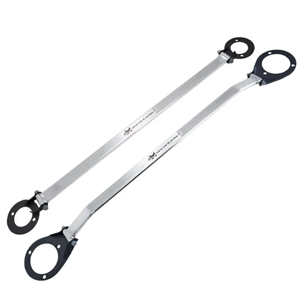 Megan Racing Aluminum Front & Rear Upper Race Strut Bar For 89-94 Nissan 240Sx S13 1