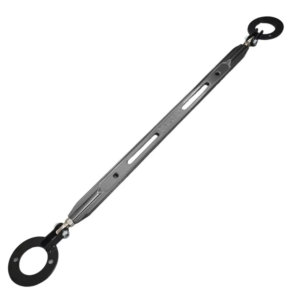 Megan Gunmetal Rear Upper Strut Bar Tie Brace For 89-94 Nissan 240Sx S13 1