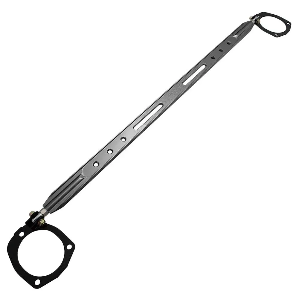 Megan Gunmetal Front Upper Strut Brace Bar For 03-07 Scion Xa Xb/03-05 Echo 1