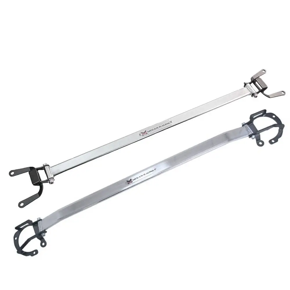 Megan Polish Front & Rear Upper (Concealed) Strut Tower Brace Bar For Gen2 22+ Subaru Brz (Zd8) / 22+ Toyota Gr86 (Zn8) 1