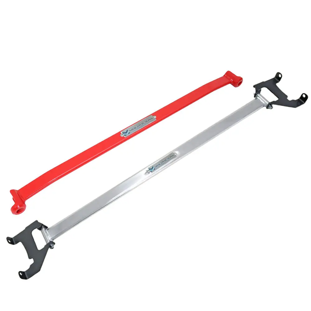 Megan Alu/Red Rear Upper/Rear Lower Strut Tower Brace Bar For 13-20 Frs Brz 86 1
