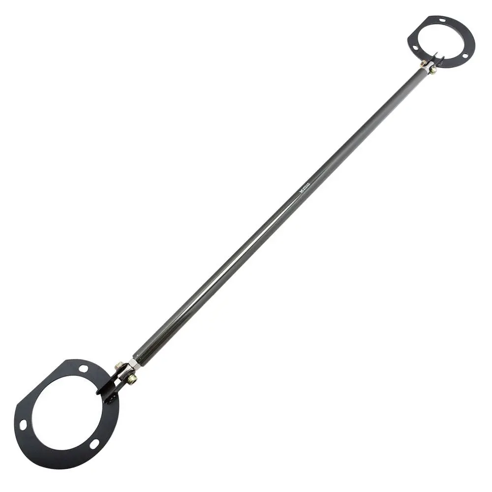 Megan Racing Front Upper Gunmetal Race Spec Strut Bar For 00-06 Toyota Celica 1