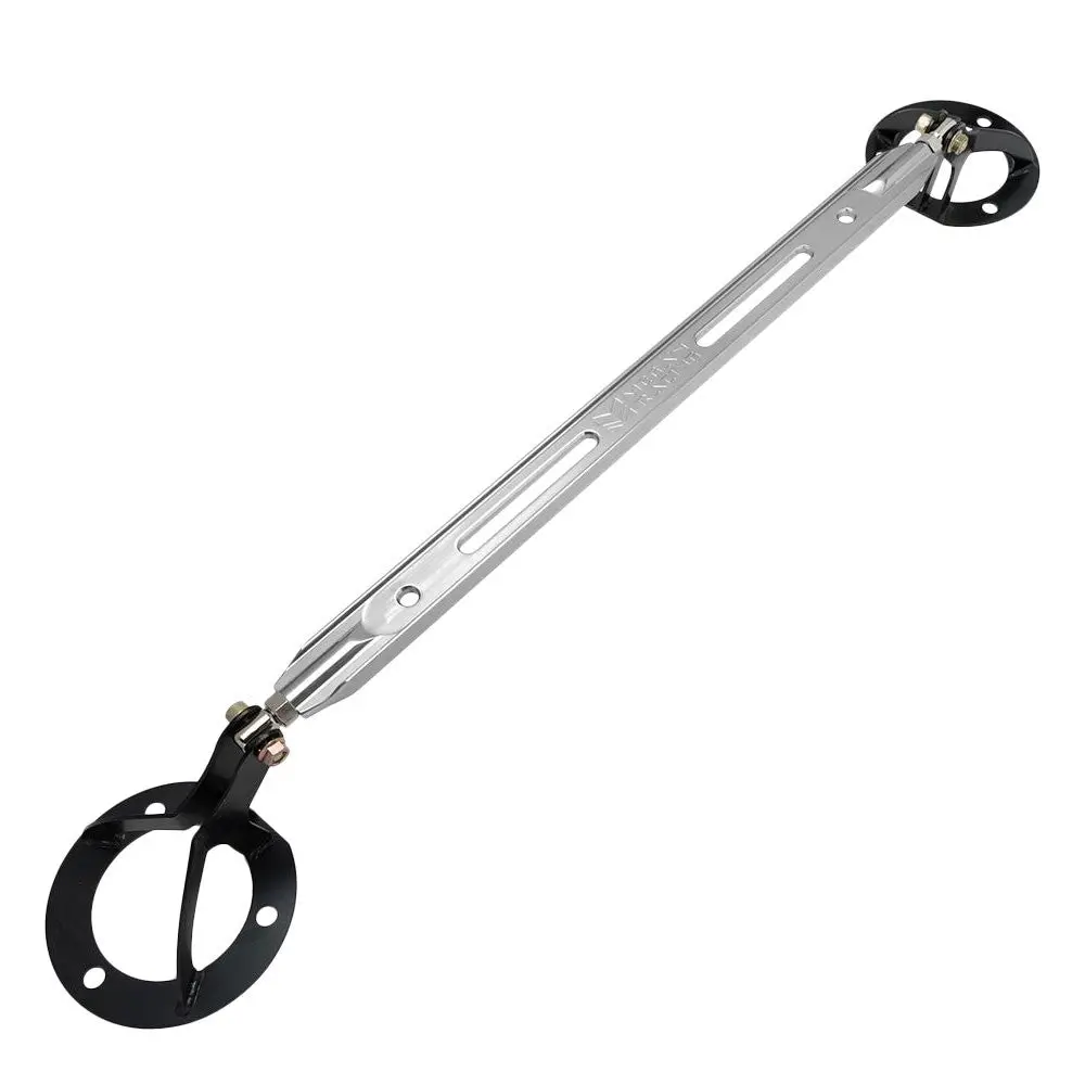 Megan Racing Polish Front Upper Strut Tower Brace Bar For 86-92 Toyota Supra A70 1