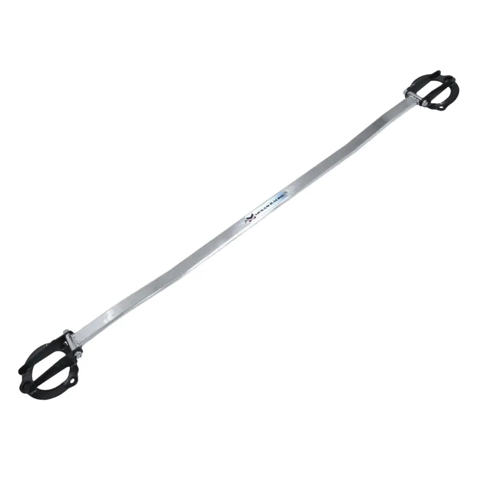 Megan Racing Polish Front Upper Strut Tower Brace Bar For 11-20 Sienna Xl30 1