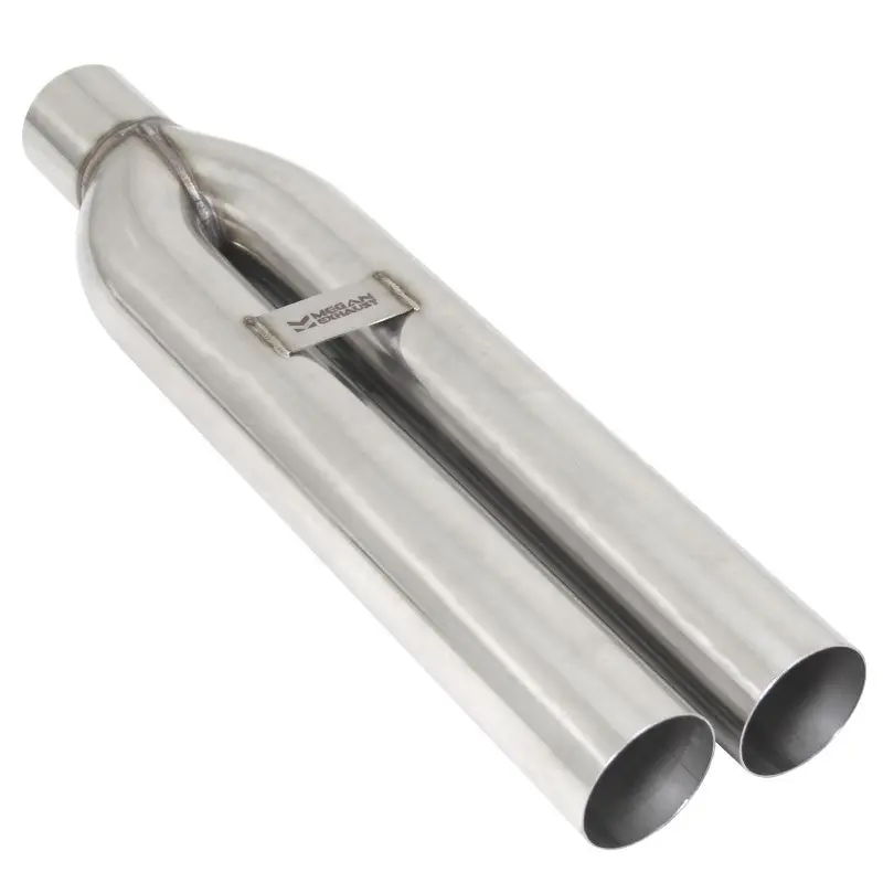 Megan Racing 3" Dual Pipe Straight Cut Universal Vip Blast Exhaust Muffler Tip 2