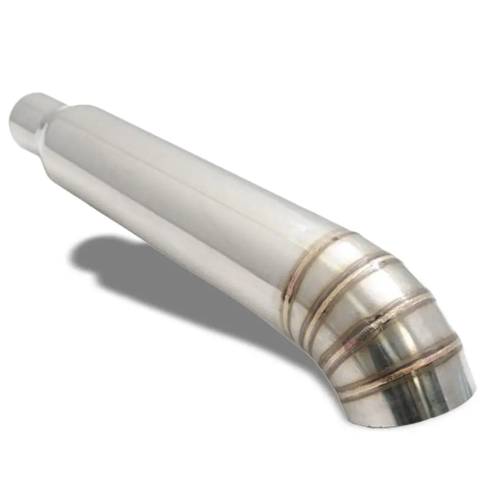Megan Stainless 3"-4" Vip Single/Turn Down Exit Blast Style Exhaust Muffler Tip 1