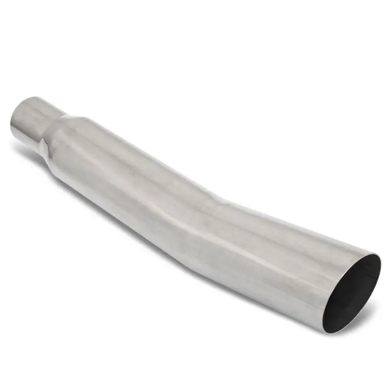 Megan Universal (Metallic/Polish Angled Tip) 3" To 4" Vip Exhaust Blast Tube Muffler Tip 1