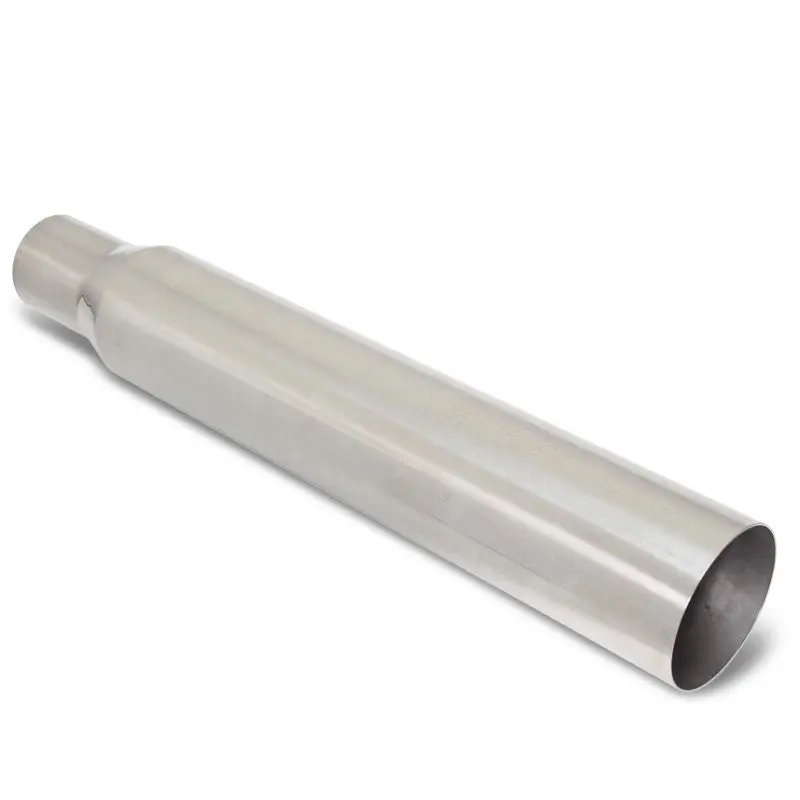 Megan Universal (Metallic/Polish Straight Tip) 3" To 4" Vip Exhaust Blast Tube Muffler Tip 1