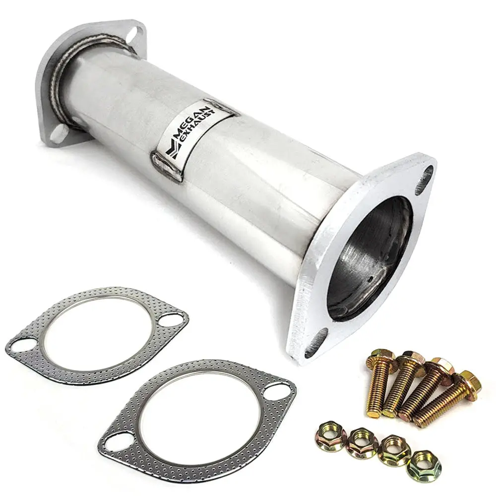 Megan 3.0" Add-On Rear Exhaust Extension Tube For 08-13 G37/14-15 Q60 Coupe Rwd 1