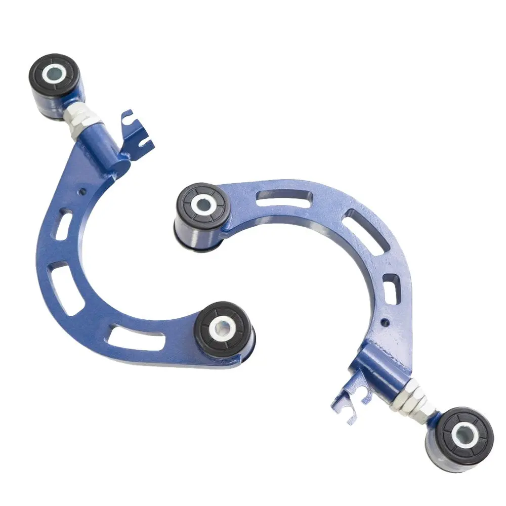 Megan Racing Blue Rear Upper Camber Kit For 06+ A3 Fwd Awd 8P/Golf Mk5 Mk6 Mk7 1