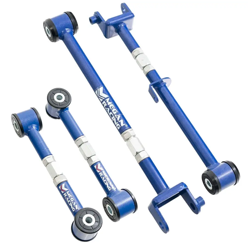 Megan Rear Lower Camber Kit+Rear Toe Arm For 09-14 Acura Tsx (Cu2) / Tl (Ua8) / 08-17 Accord (Cp1/2/3, Cr/Ct) 1