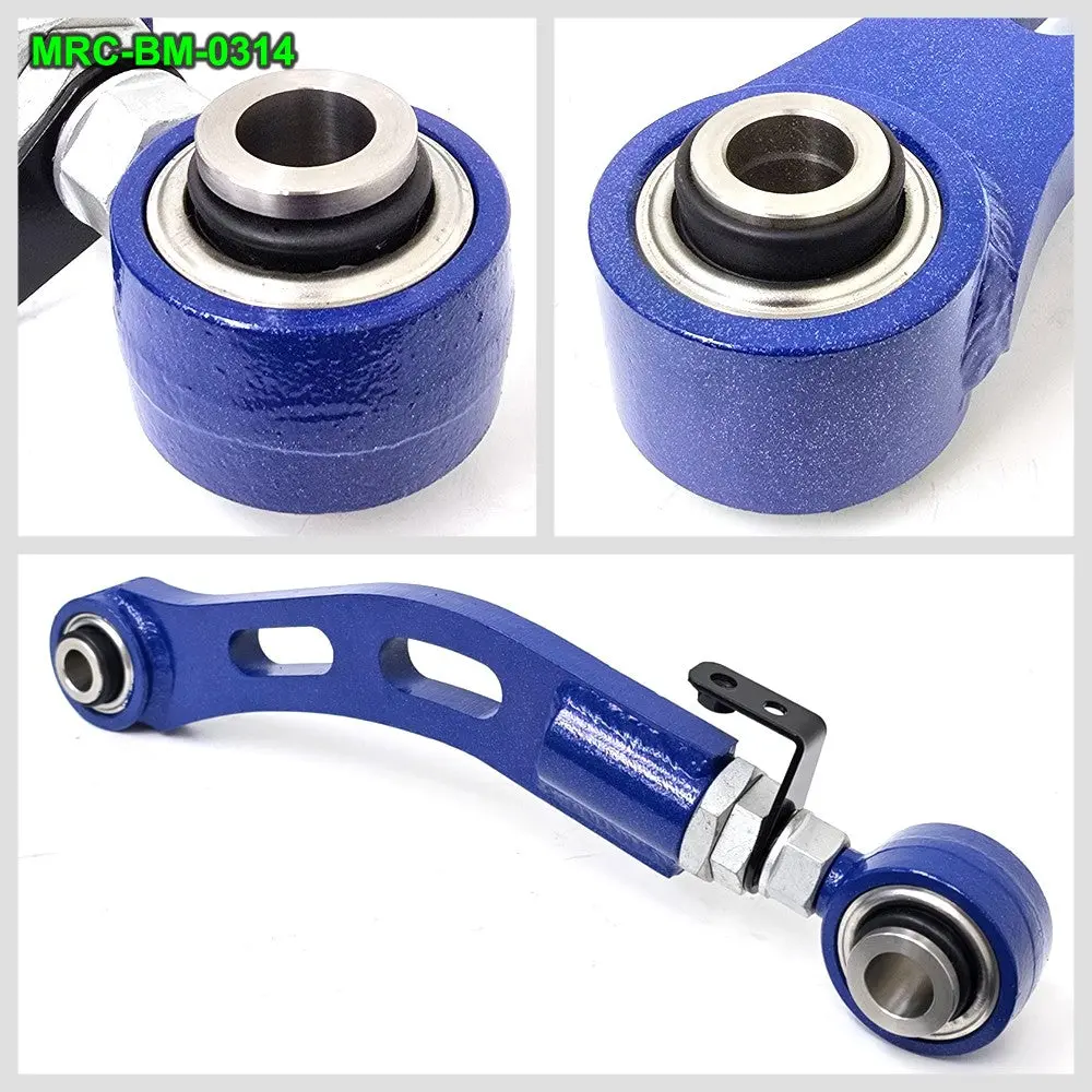 Megan 4Pcs Blue Rear Upper Camber + Control Arm For Lexus 13-20 Gs L10 / 14+ Is Xe30 / 15+ Rc Xc10 2