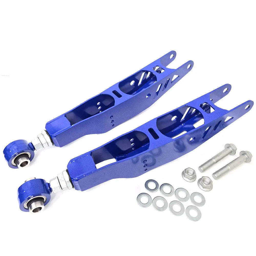 Megan Type-I Rear Lower Adjust Control Arms W/Pillow Ball For 98-11 Gs-Series/01-13 Is-Series 1