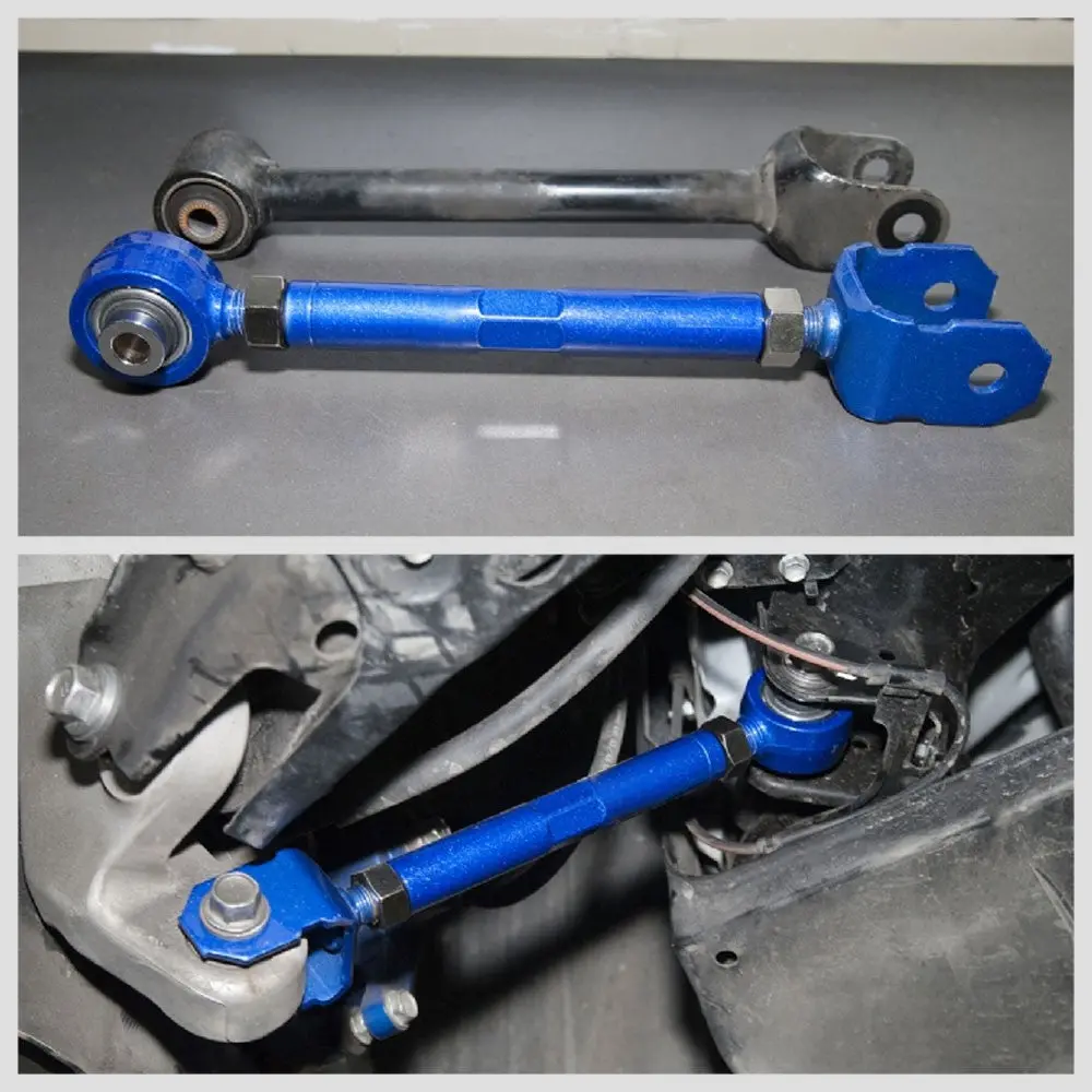 Megan Blue Rear Traction Rod (Pillow Ball) For Lexus 13-20 Gs L10 / 14+ Is Xe30 / 15+ Rc Xc10 2