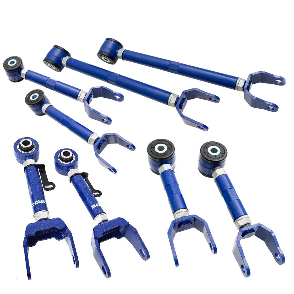 Megan Rear Wheel Camber Kit+Toe Control+Up/Low Tailing Arm For 17+ Tesla Model 3 1