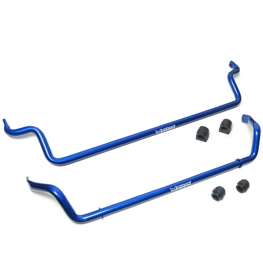 Megan Front & Rear Blue Steel Stabilizer Sway Bar Bushing Kit For 08-16 Audi A4 A5 S4 S5 B8 1