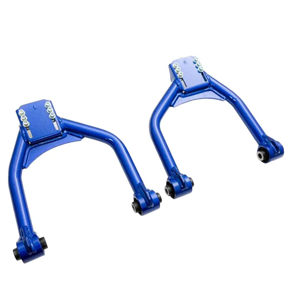 Megan Racing Blue Front Upper Camber Arm For 08-22 Dodge Challenger Third Gen 1