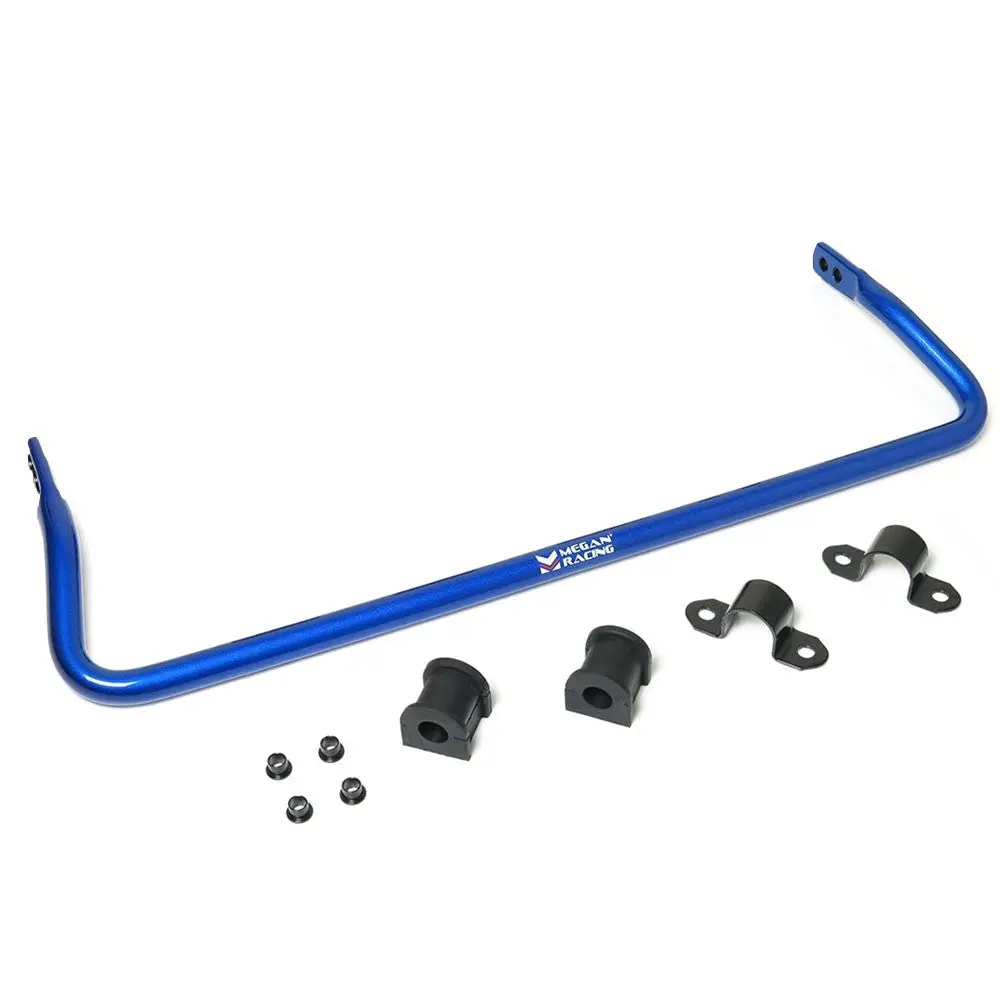 Megan Adjustable 22Mm Blue Steel Rear Sway Bar Bushing Kit For Ford Focus Mkiii / 04-13 Mazda 3 1
