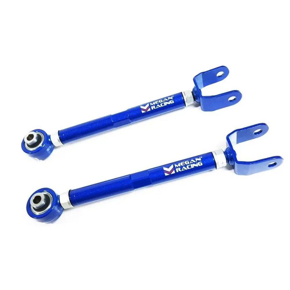 Megan Racing Blue Steel Alloy Rear Camber Kit For 16-21 Chevrolet Camaro 1
