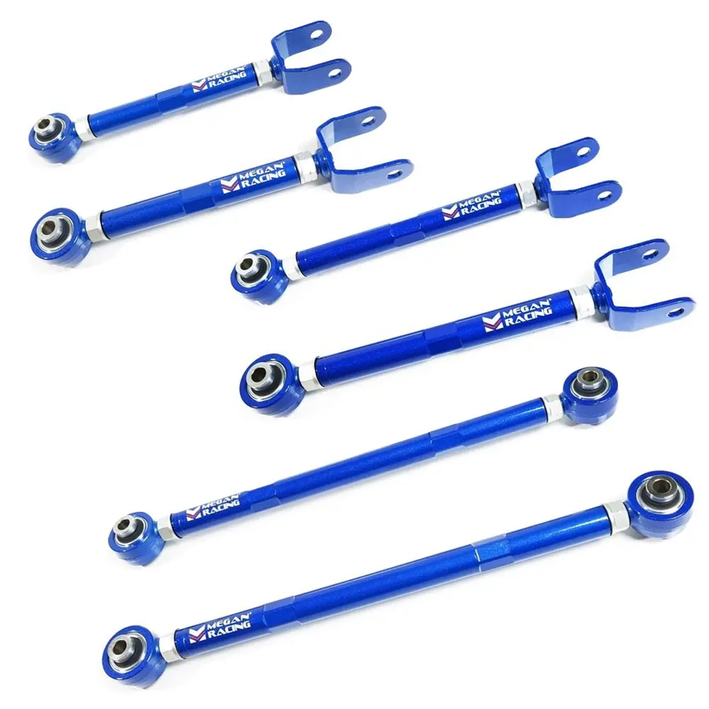 Megan Rear Camber+Toe Control Arm+Traction Rod Bar For 16-21 Chevrolet Camaro 1
