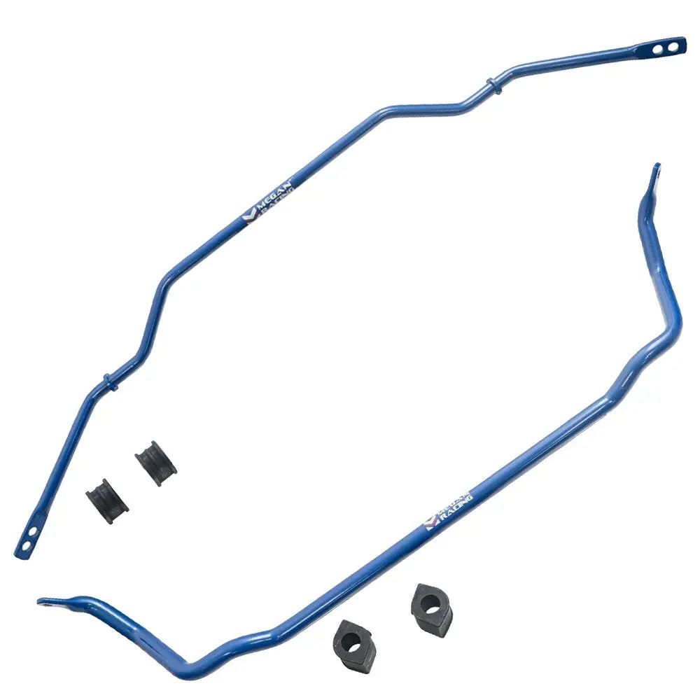 Megan [Front & Rear] Stabilizer Sway Bar+Bushing (Adjustable) For 97-13 Chevrolet Corvette (C5 C6) 1