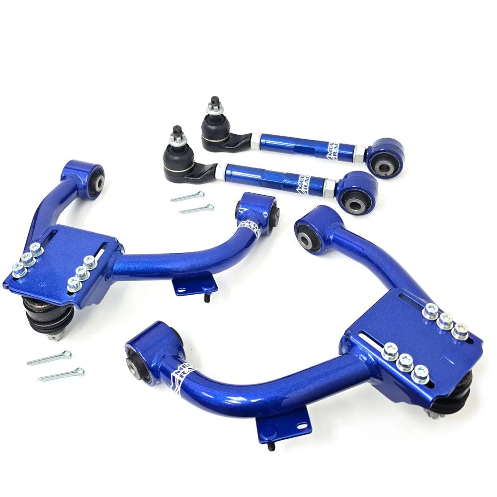 Megan Racing Front & Rear Upper Camber Kit Arm For 01-03 Acura Cl/98-02 Accord (Cg 6Th Gen) 1