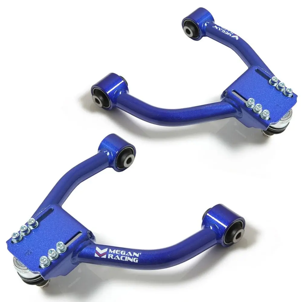 Megan Blue Front Upper Camber Kit (Harden Rubber)For 09-14 Tl Tsx/08-12 Accord/10-15 Crosstour 1