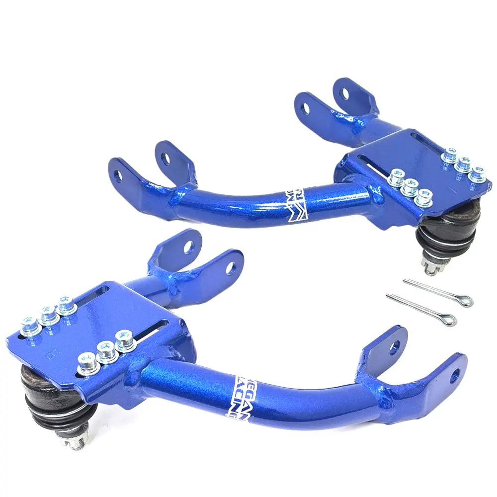 Megan Racing Blue Adjustable Front Upper Camber Kit For 94-97 Honda Accord 1