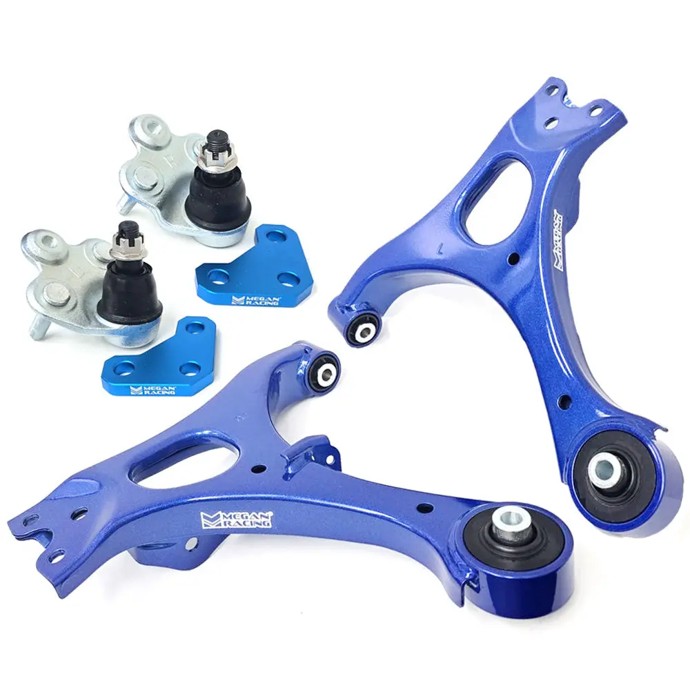 Megan Front Lower Control Arm & Roll Center Adjuster Pillowball For 06-11 Honda Civic Fd Fa Fg 1