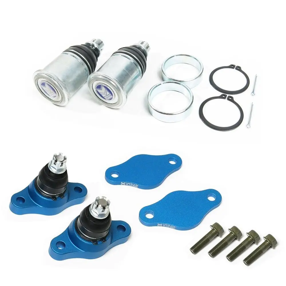 Megan Blue/Silver Steel Front/Rear Roll Center Adjuster For 00-09 S2000 Ap1 Ap2 1