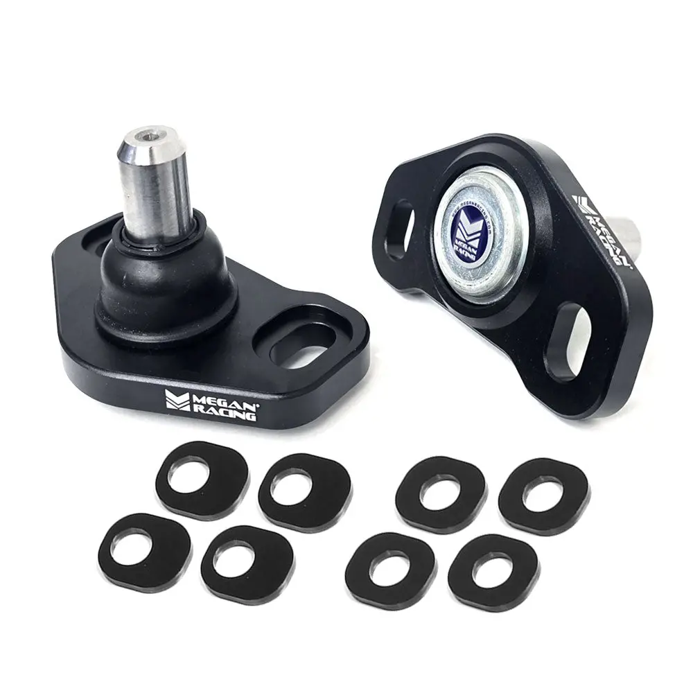 Megan Racing Black Front Camber Adjustable Lower Ball Join For 17-21 Civic Type-R Fk8 1