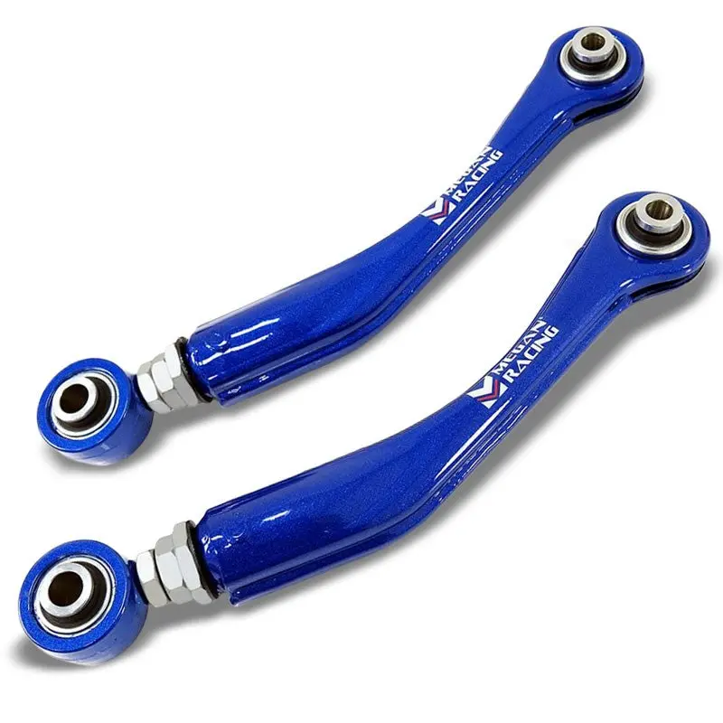 Megan Racing Blue Rear/Upper Camber Control Arms For 09-16 Hyundai Genesis Coupe 1