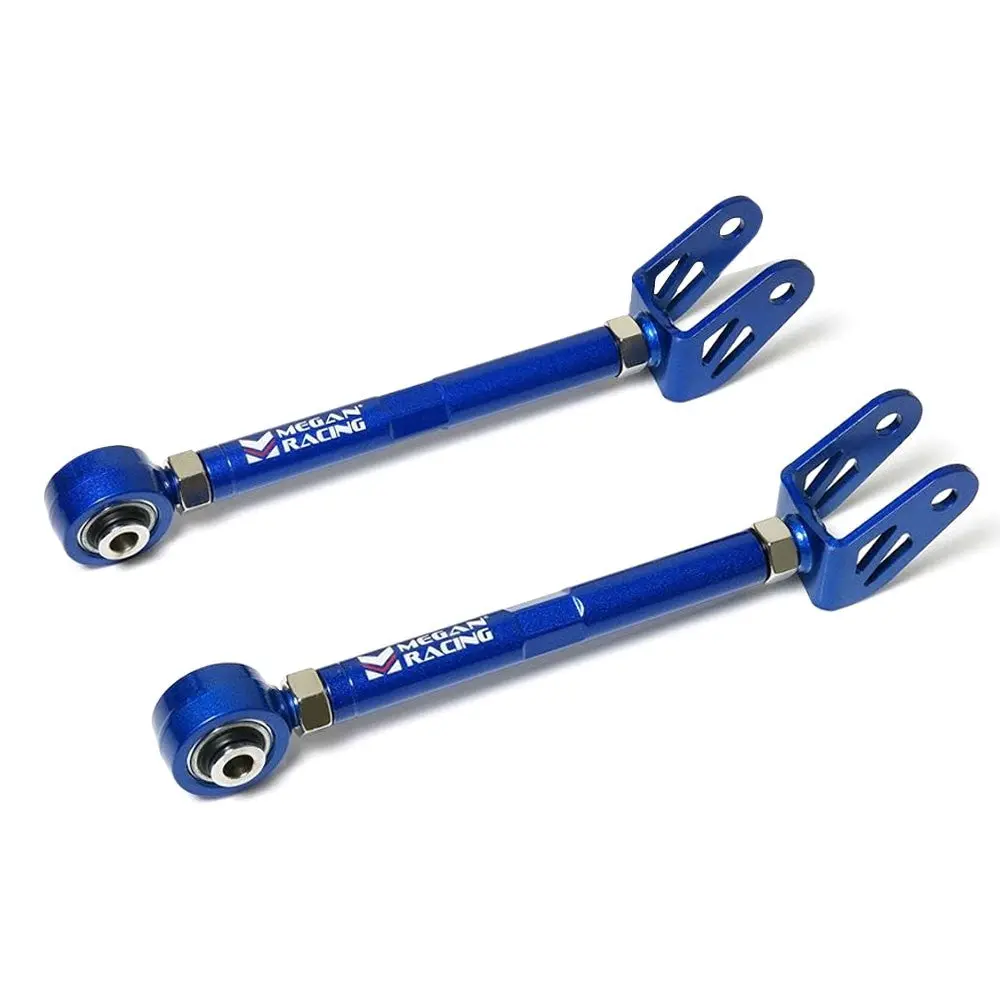 Megan Racing Blue Adjustable Rear Trailing Arms Type-Ii For 09-16 Genesis Coupe 1