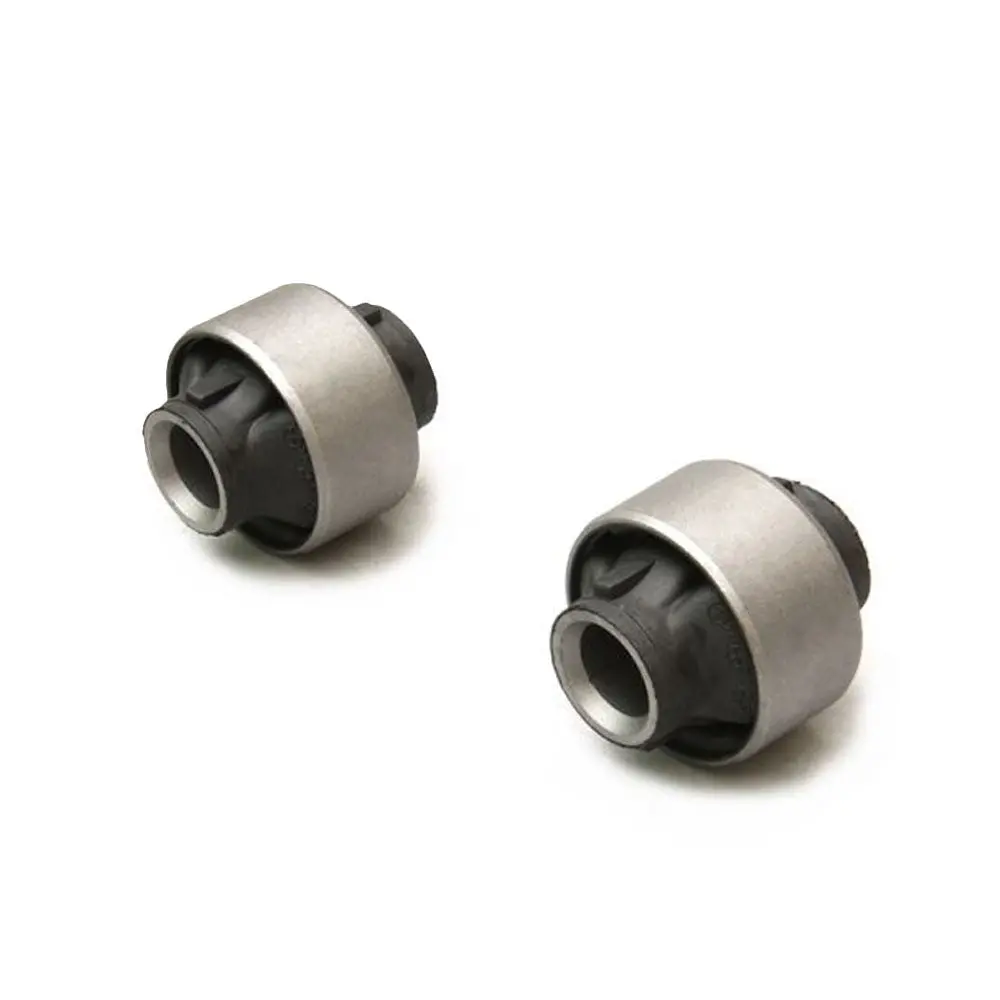 Megan Silver Steel Alloy Front Tension Rod Bushings For 01-05 Lexus Is200 Is300 1