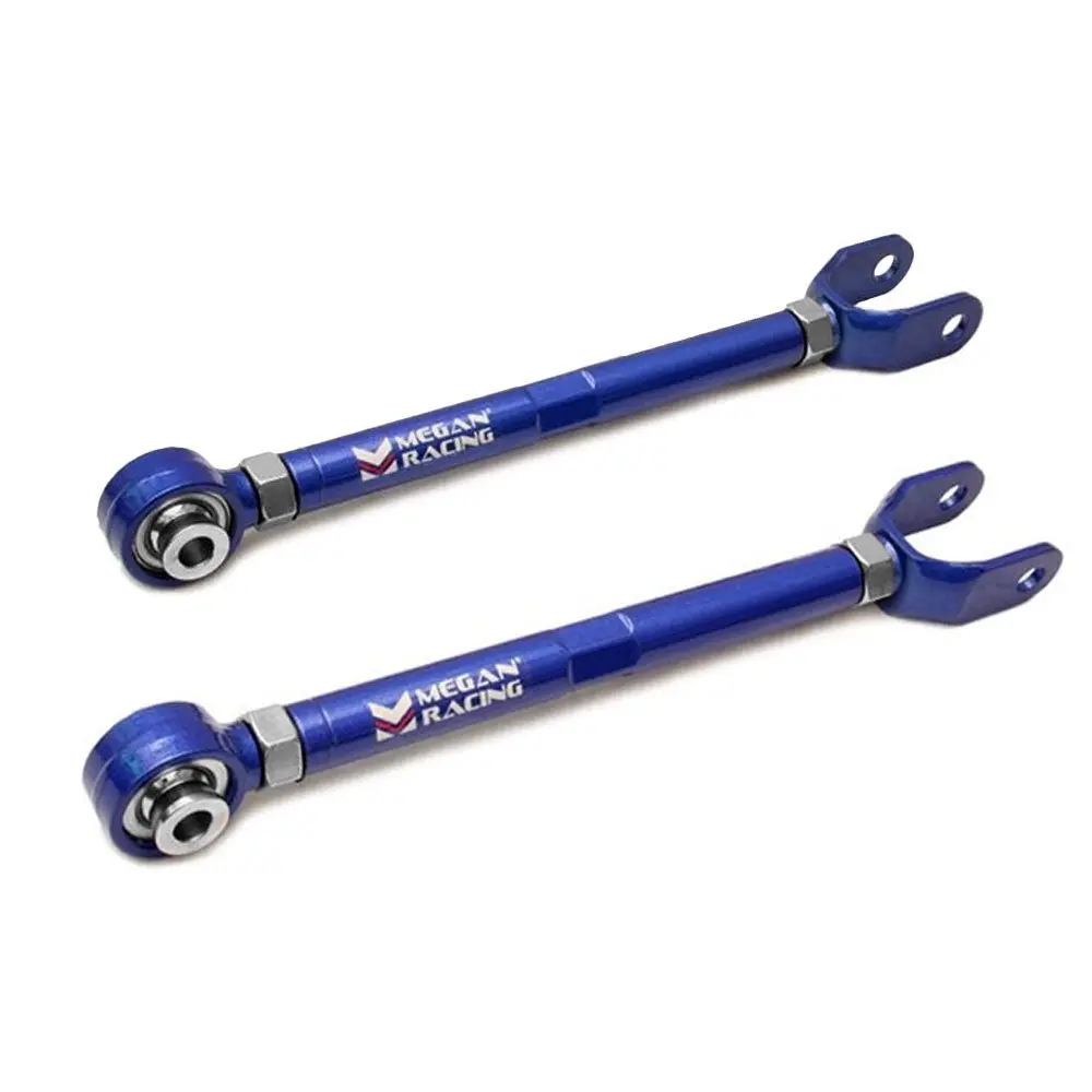 Megan Blue Adjustable Rear Traction Rod Bar (Pillow Ball) For Lexus 06-13 Is-Series Xe20 / 06-11 Gs-Series S190 1