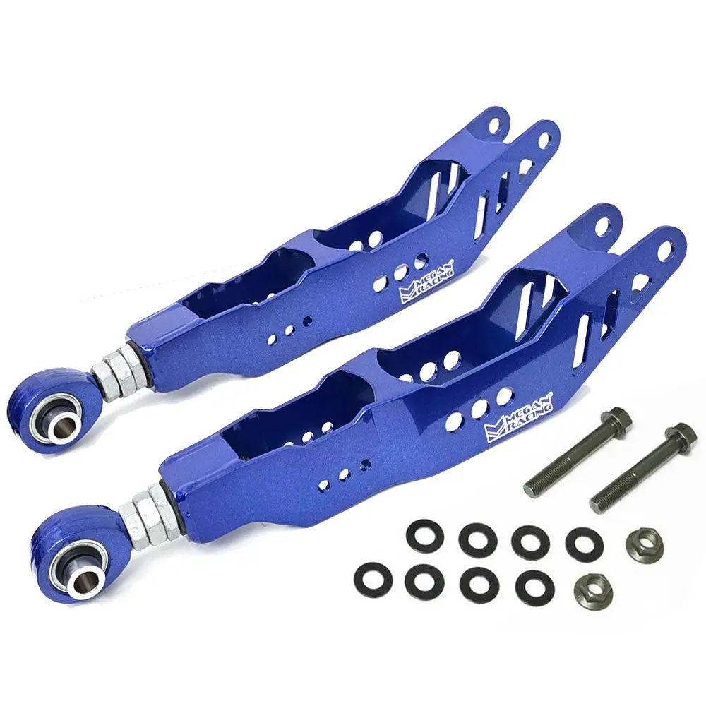 Megan Type-Ii Rear Lower Adjust Control Arms W/Pillow Ball For 98-11 Gs-Series/01-13 Is-Series 1