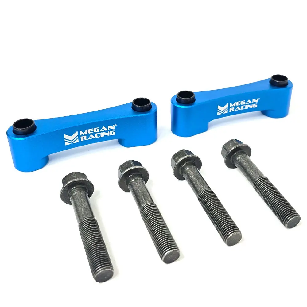 Megan Blue Aluminum Front Roll Center Adjuster 30Mm+ For 01-05 Lexus Is200 Is300 1