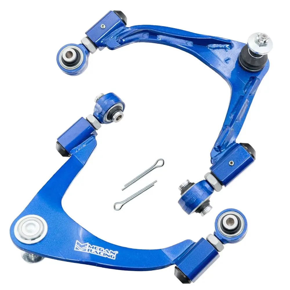 Megan Racing Blue Front Upper Camber Kit Arm For 01-06 Lexus Ls430 (Xf30 3Rd Gen) 1