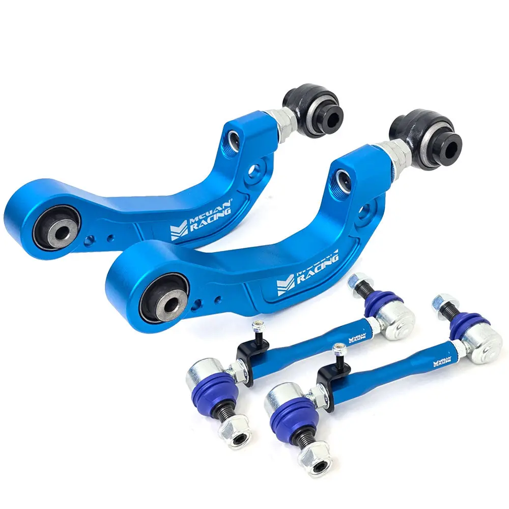 Megan Rear Upper Camber Arm Kit & Stabilizer End Link Hardened Rubber For 23+ Lexus Rx350 Rx350h Rx450h Rx500h 1