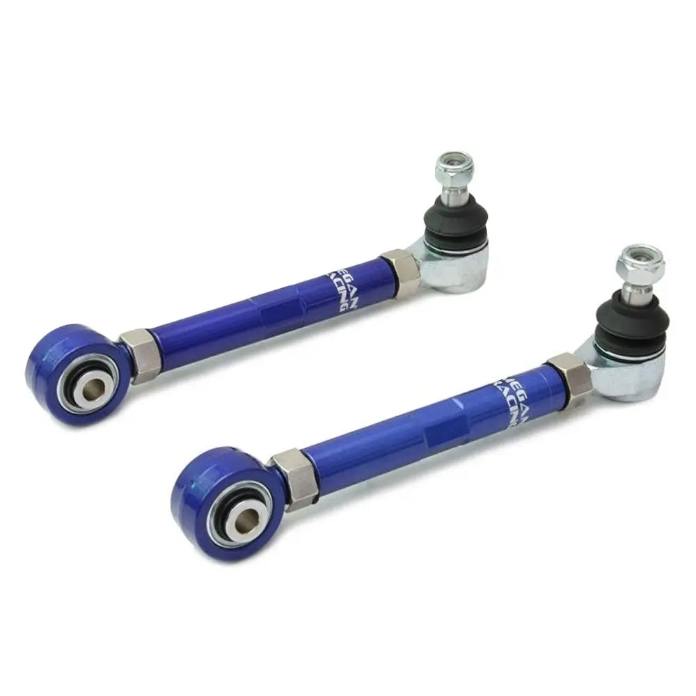 Megan Racing Blue Adjust Rear Toe Control Arms For 03-14 Lancer Evolution 4-10 1