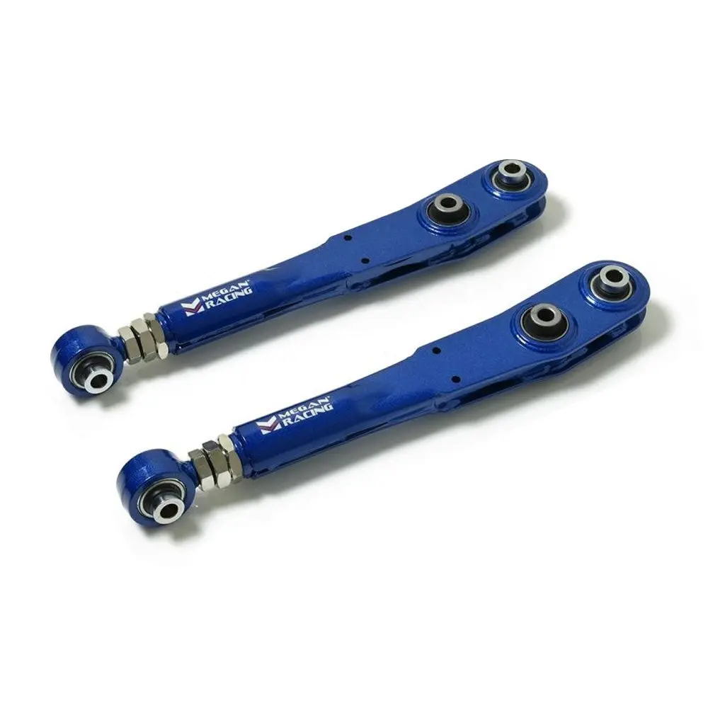 Megan Racing Blue Adjust Rear Lower Control Arms For 03-07 Lancer Evolution 8/9 1