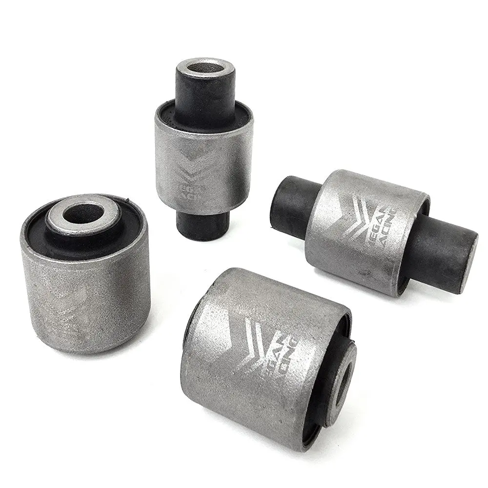 Megan Silver Steel Front Lower Control Arm Bushings For 03-09 350Z/03-06 G35 1